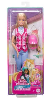 Poupée Malibu Barbie Mysteries hxj38  J25