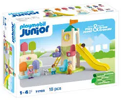 JUNIOR : Aire de jeux avec toboggan géant  71703  J25