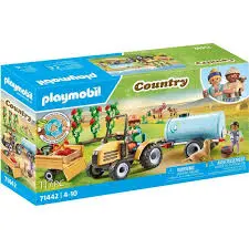 [225778PLA] Fermier avec tracteur et citerne 71442  J25