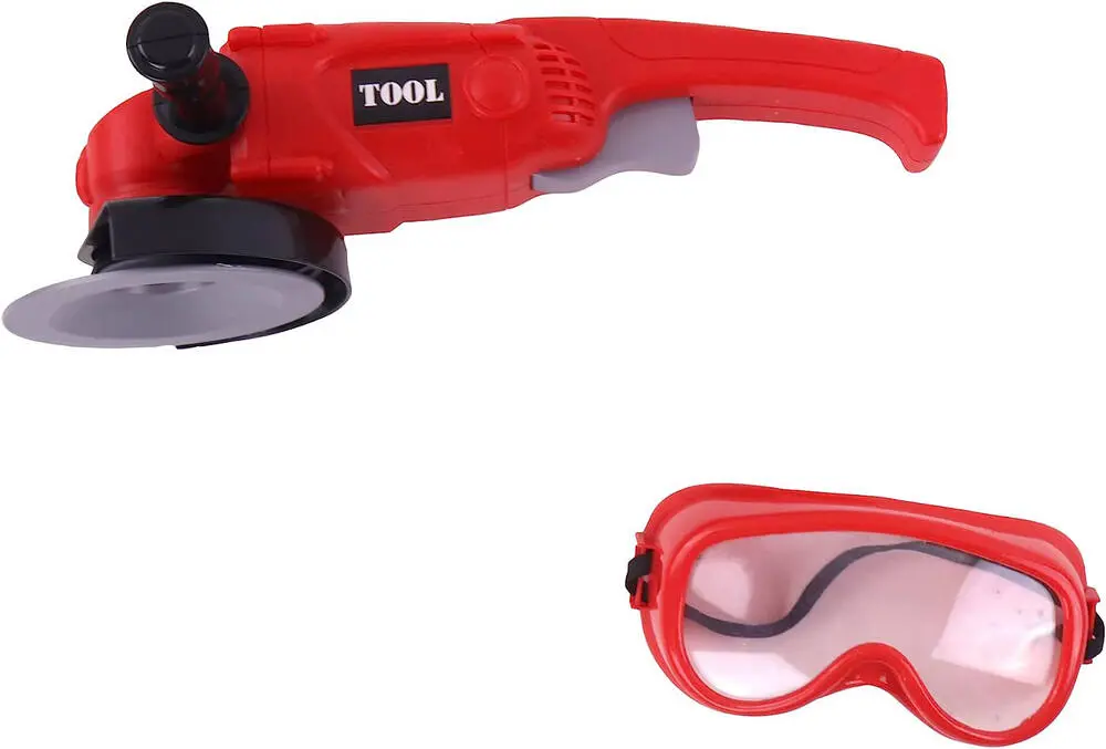 BTE/DISQUEUSE 25CM A GACHETTE FRICTION  + LUNETTES FACTICES  092204  J25