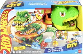 Hot Wheels® – T-Rex Bataille De Feu jbm73  J25