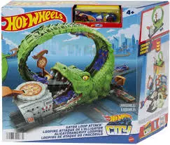 Coffret Looping Attaque De L'Alligator Hot Wheels®   HKX39  J25
