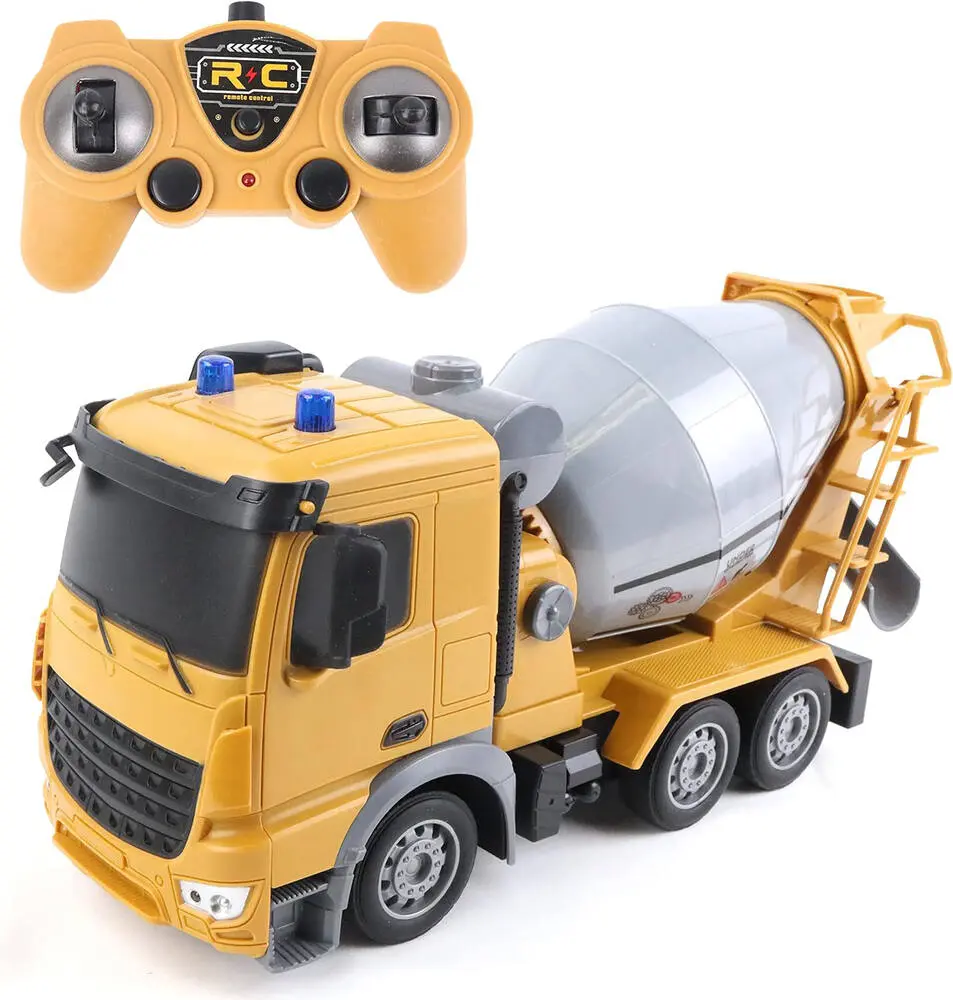 BTE/ RC  2.4G 7CH - CAMION BTP TOUPIE 30 CM LUMINEUX 090312  J25