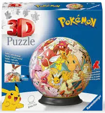 Puzzle 3D Ball 72 p  Pokémon  115952  J25
