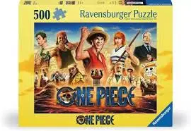 Puzzle 500 p  Les aventures des pirates du Chapeau de Paille / One Piece 14997  J25