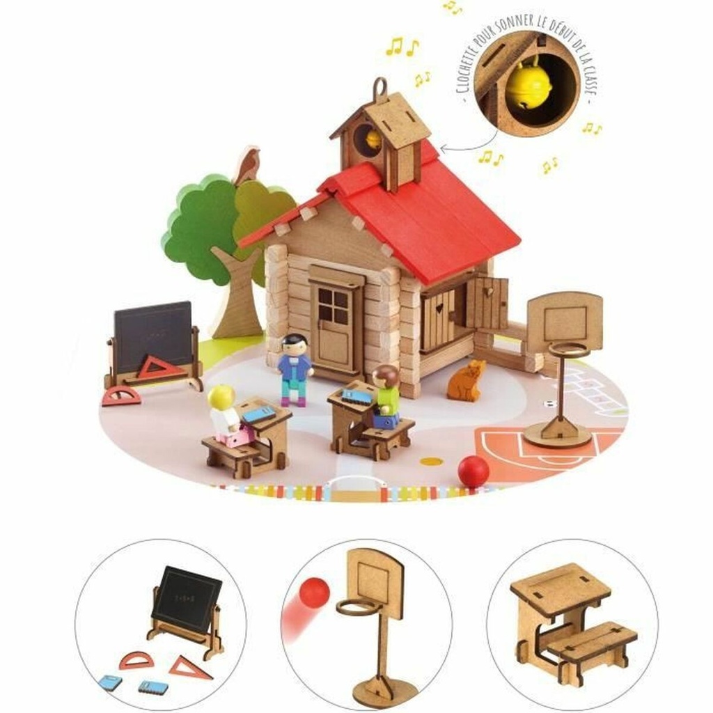 [226337JEU] L'ECOLE DU VILLAGE 125 PIECES 8061 J26