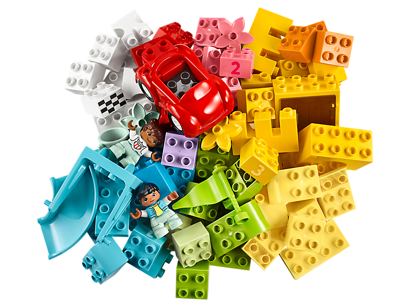 BOITE DE BRIQUES DELUXE DUPLO 10914 J26 SAJOU