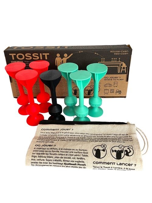TOSSIT ROUGE CYAN TOSSRC J25 SAJOU