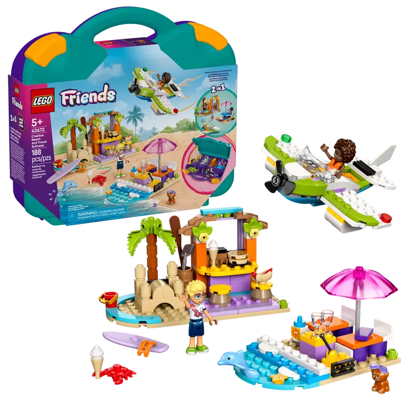 LEGO Friends La Valise Créative de Plage 42672 J25