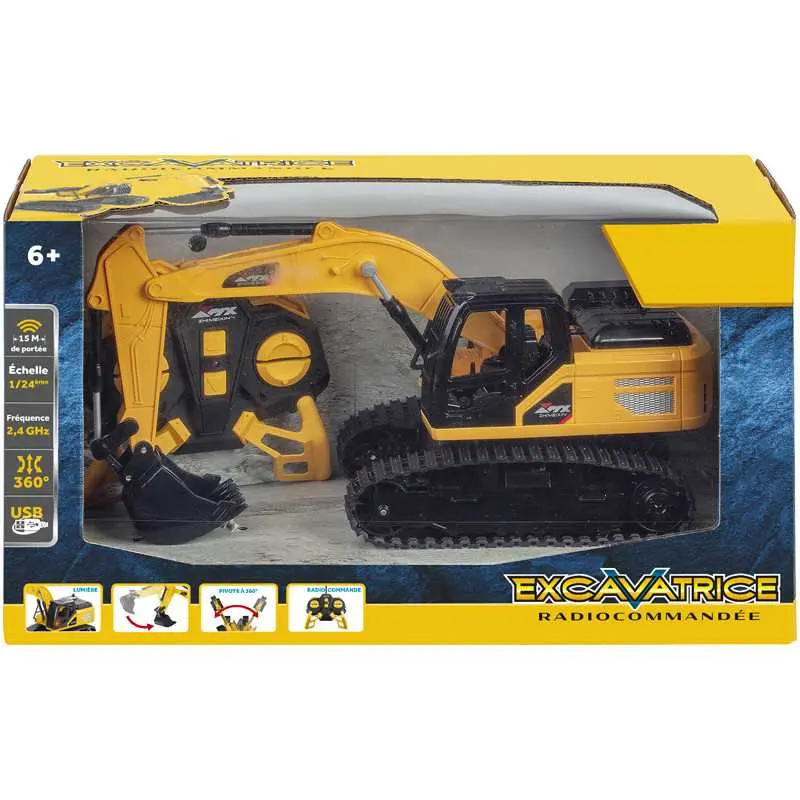 [442502289] A2502289 RC EXCAVATRICE CHENILLE 1/24E J26 SAJOU