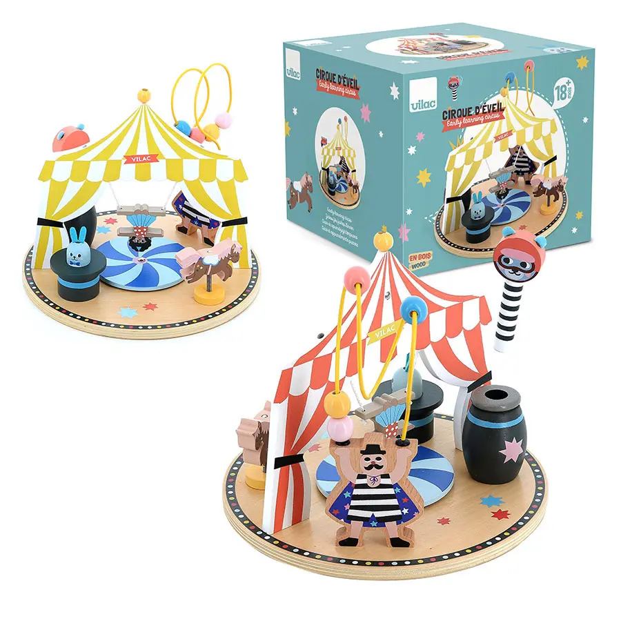 [VIL8574] A2504409 CIRQUE D'EVEIL-MICHELLE CARLSLUND J25 SAJOU