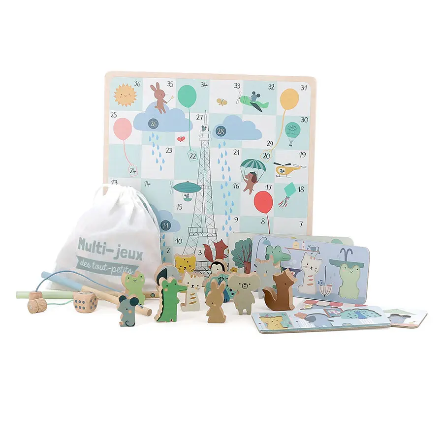 A2504407 MULTI-JEUX DES TOUT PETITS- SARAH BETZ J25 SAJOU