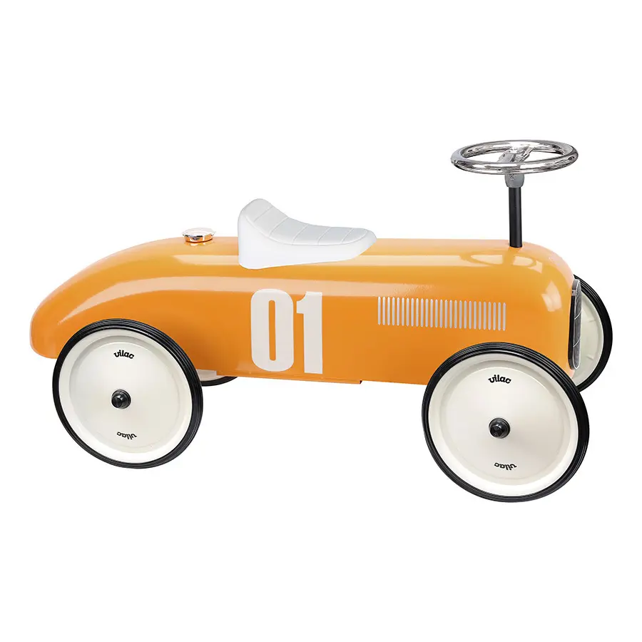 A2305117 PORTEUR VOITURE VINTAGE ORANGE J25 SAJOU