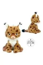 PELUCHE LYNX  23 CM PDQ213-23