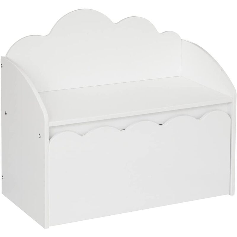 Banc Coffre Douceur Nuage Blanc Atmosphera