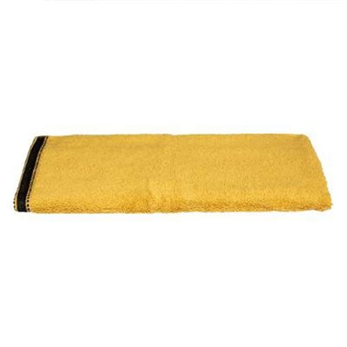 [JJA178549R] Atmosphera Créateur D'intérieur - Serviette De Toilette Joia 50x90cm Ocre