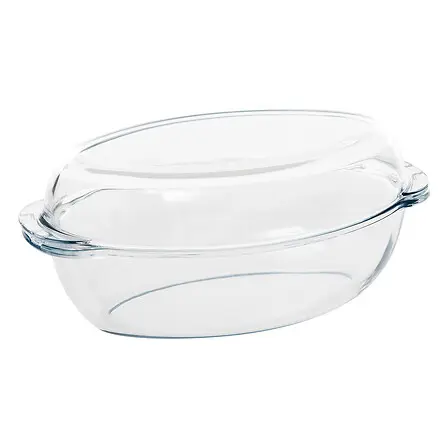 plat ovale en verre 209641