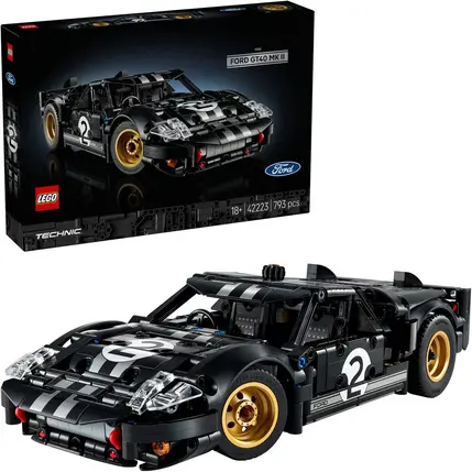 LEGO TECHNIC 42223 - LA VOITURE DE COURSE 1966 FORD GT40 MKII A2602180 J26