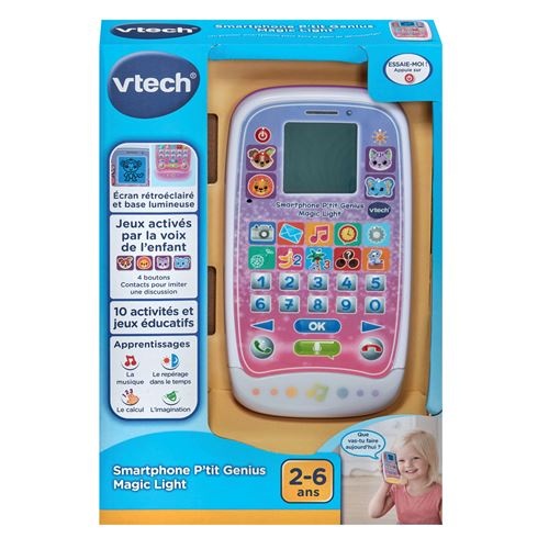 [VTE529255] SMARTPHONE PTIT GENIUS MAGIC LIGHT ROSE 80-529255