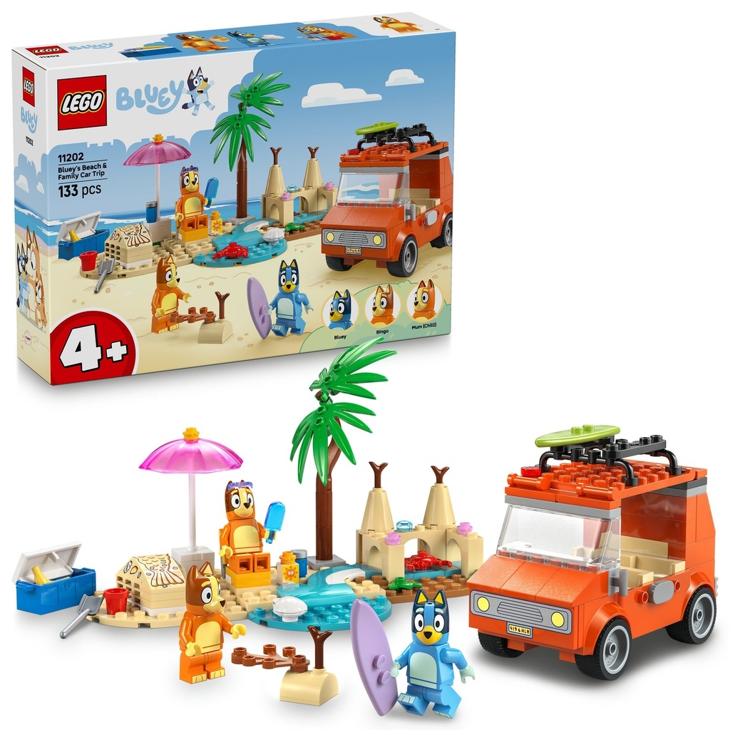 LES VACANCES ET LE VOYAGE DE BLUEY