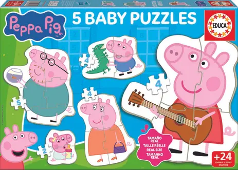 BABY PUZZLES PEPPA 20319