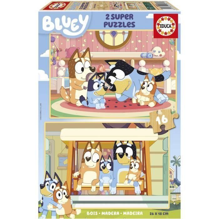 PUZZLE 2*16 BLUEY 20347