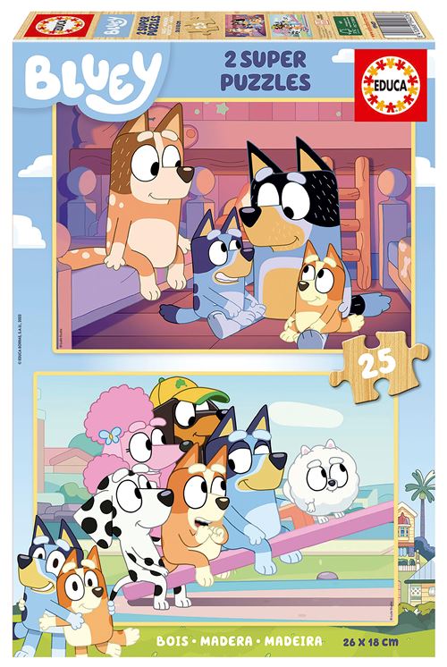 PUZZLE 2*25 BLUEY 19407