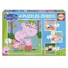 PUZZLE PEPPA 6+9+12+16  20325