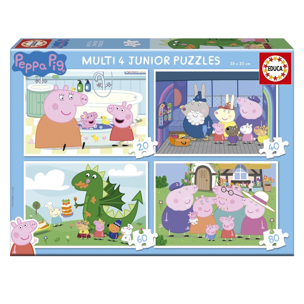 PUZZLE MULTI 4 PEPPA 20329 