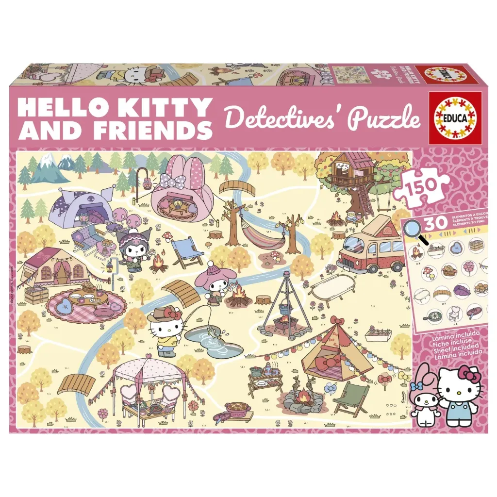 Jeu de détective 150 Hello Kitty & Friends 20512