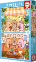 Educa Capyfun Set de 2 Puzzles pour Enfants avec 48 pièces 20482