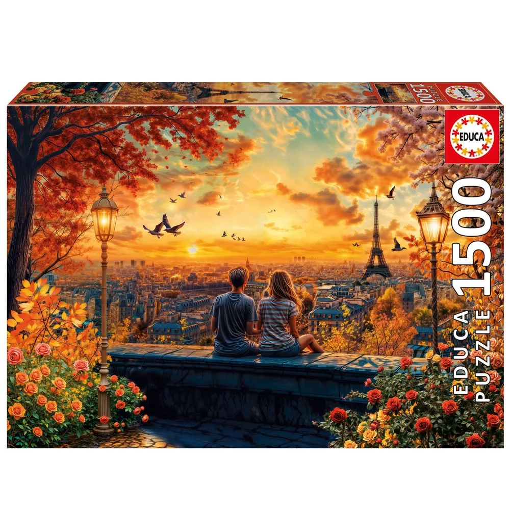 [EDU20569] PUZZLE 1500P AMOUREUX A PARIS 20569