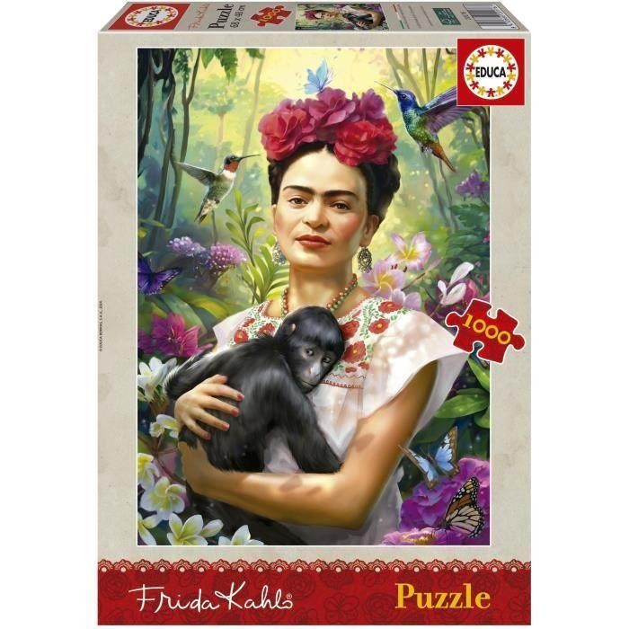 PUZZLE 1000 PIECES - FRIDA KAHLO JARDÍN DE LA VIDA 20176