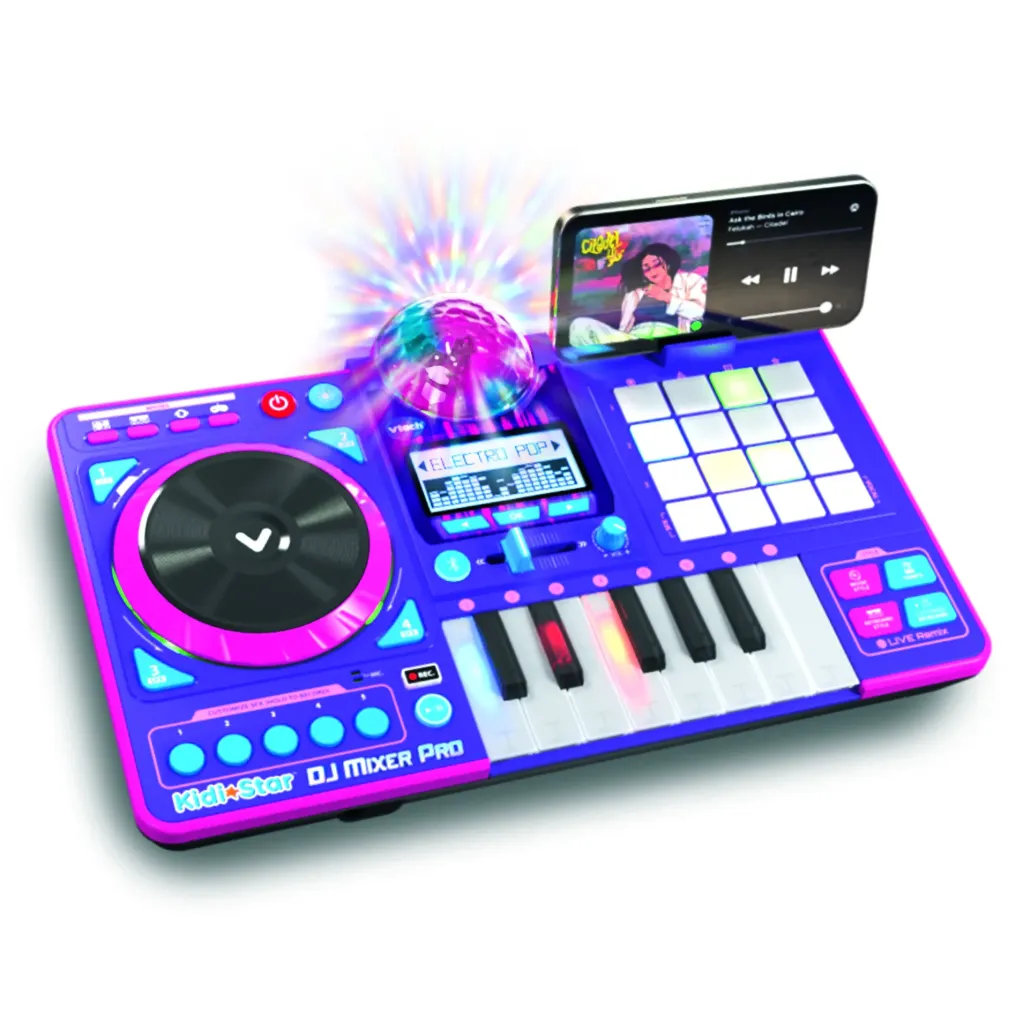KIDI DJ MIX PRO VIOLET 591165 J26 VTECH
