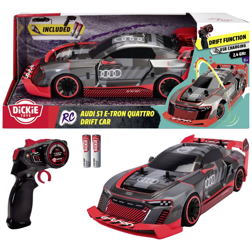 [226898SMO] VOITURE DICKIE RC AUDI S1 30 CM 201106011 J26