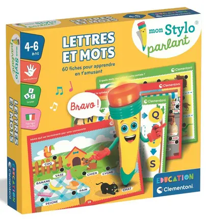 MON STYLO PARLANT LETTRES ET MOTS 52983 J26