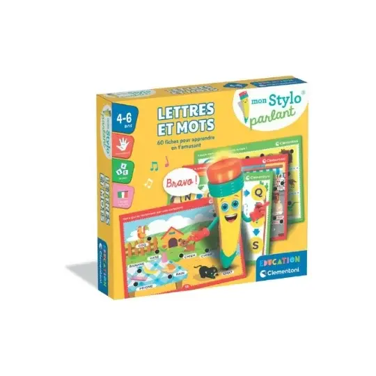 MON STYLO PARLANT LETTRES ET MOTS 52983 J26
