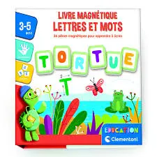 LIVRE MAGNETIQUE LETTRES  52950  J26