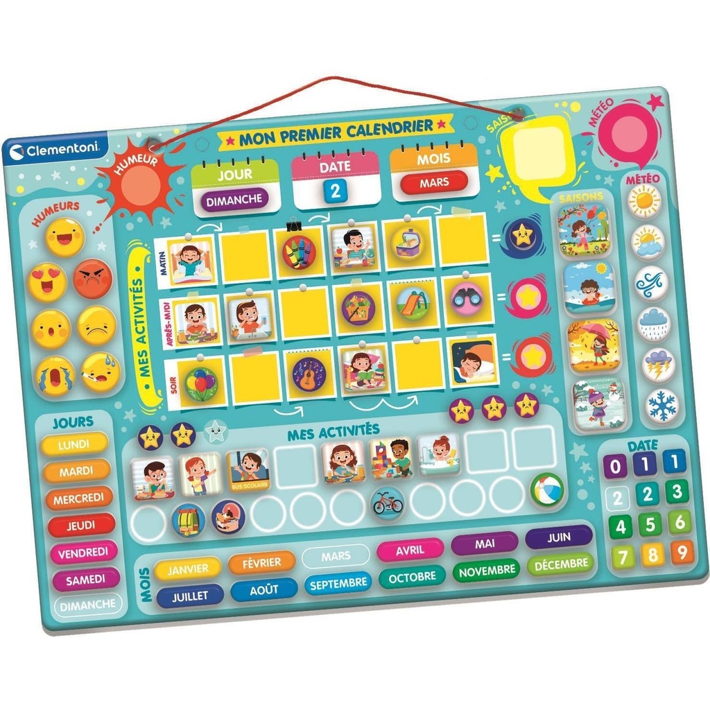 1ER CALENDRIER MAGNETIQUE 52917  J26