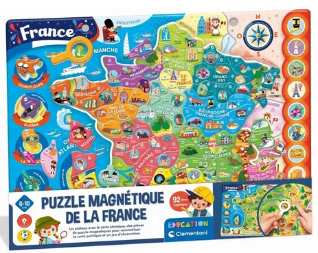 PUZZLE MAGNETIQUE DE LA FRANCE 52915 J26