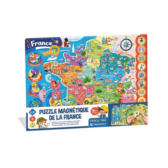 PUZZLE MAGNETIQUE LA FRANCE 52915 J26