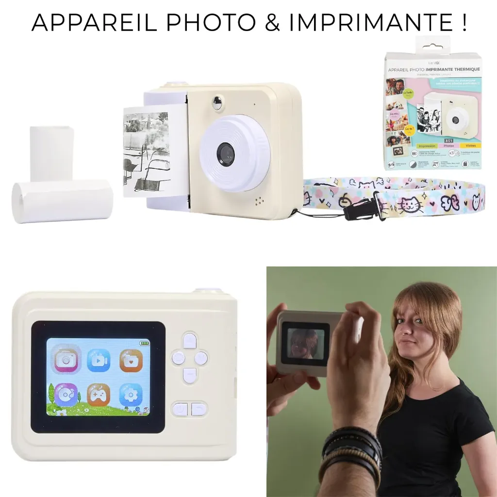 MINI APPAREIL IMPRIMANTE HT0211 J26