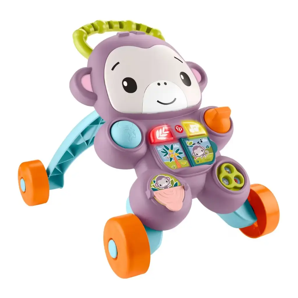 Mon Trotteur Singe Violet-Musique, Lumières Et Activités JGW910 J26 A2503156