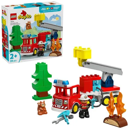 LEGO LE CAMION DE POMPIERS 10473 J26 sajou