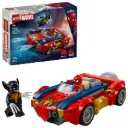 LEGO MARVEL SUPER HEROES 76336 SPIDER-MAN ET SA VOITURE CONTRE WOLVERINE VEROMISE J26