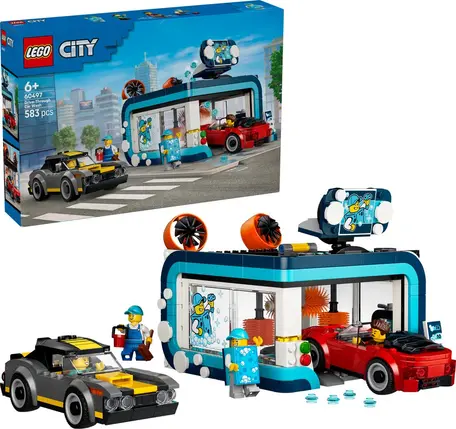 LEGO CITY- LA STATION DE LAVAGE AUTOMATIQUE 60497 J26 SAJOU lego