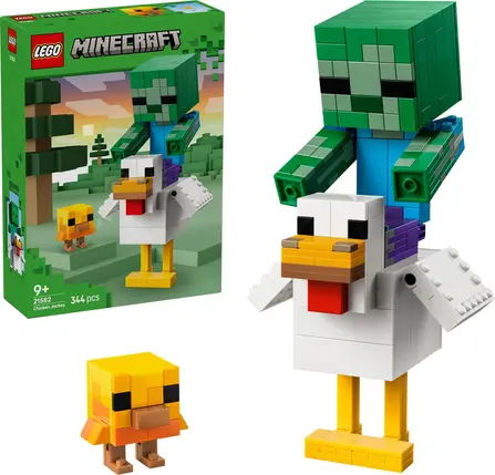 [LEG21582] LEGO MINECRAFT  - POULE CHEVAUCHEE 21582 J26 SAJOU lego