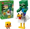 LEGO MINECRAFT  - POULE CHEVAUCHEE 21582 J26 SAJOU lego
