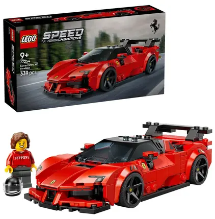 LEGO SPEED CHAMPIONS - VOITURE DE COURSE FERRARI SF90 XX STRADALE 77254 J26 SAJOU