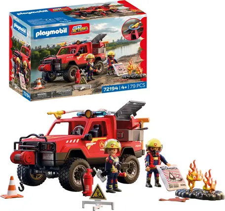 PICK UP DE POMPIERS 72194 J26 SAJOU playmobil